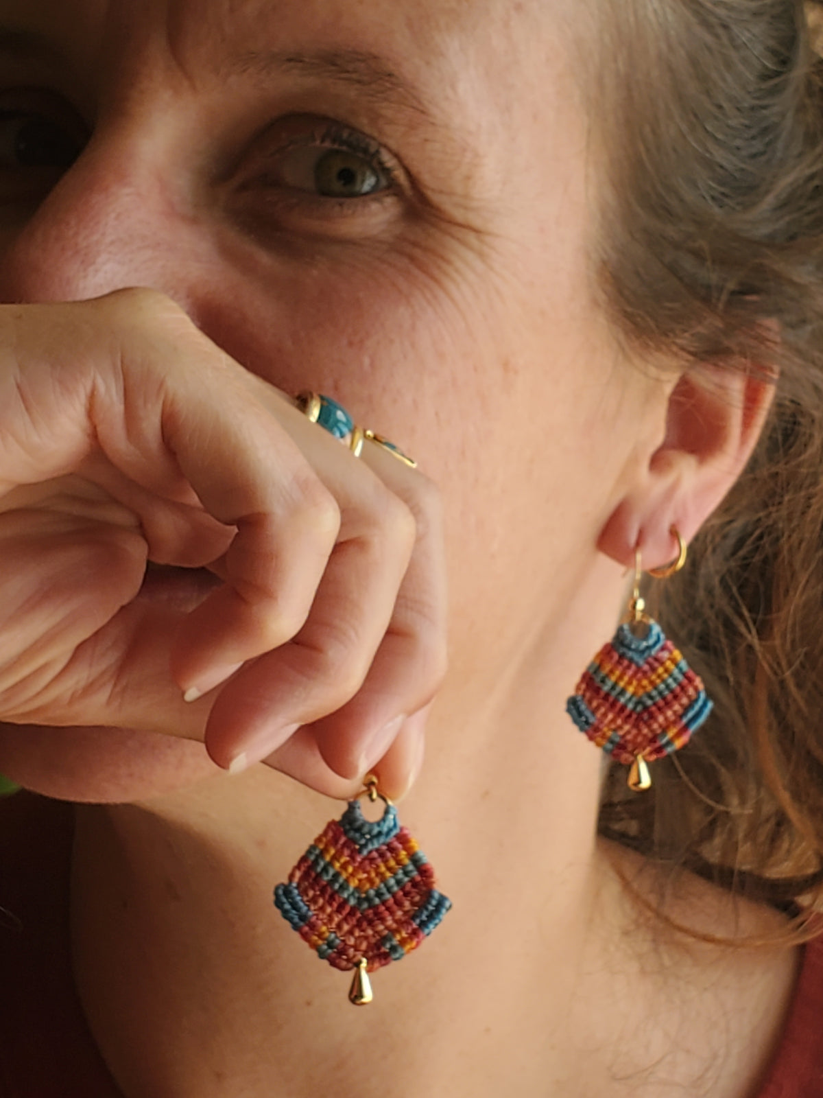 "Collection Surf🌈"  Boucles d’oreilles - intemporelle