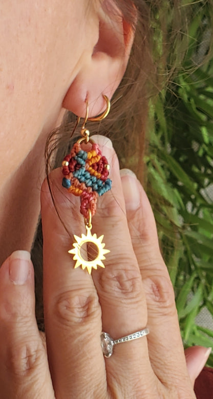 "Collection Surf🌈"  Boucles d’oreilles