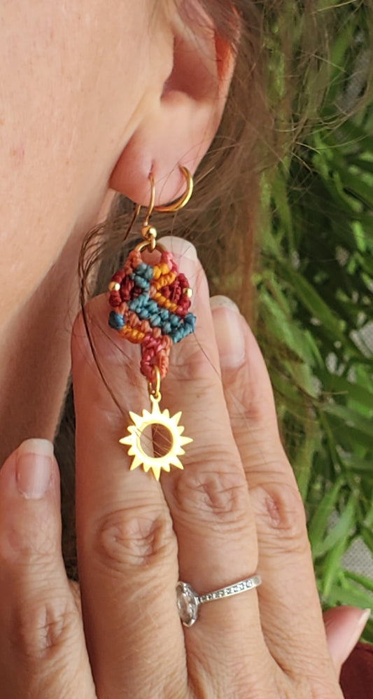 "Collection Surf🌈"  Boucles d’oreilles