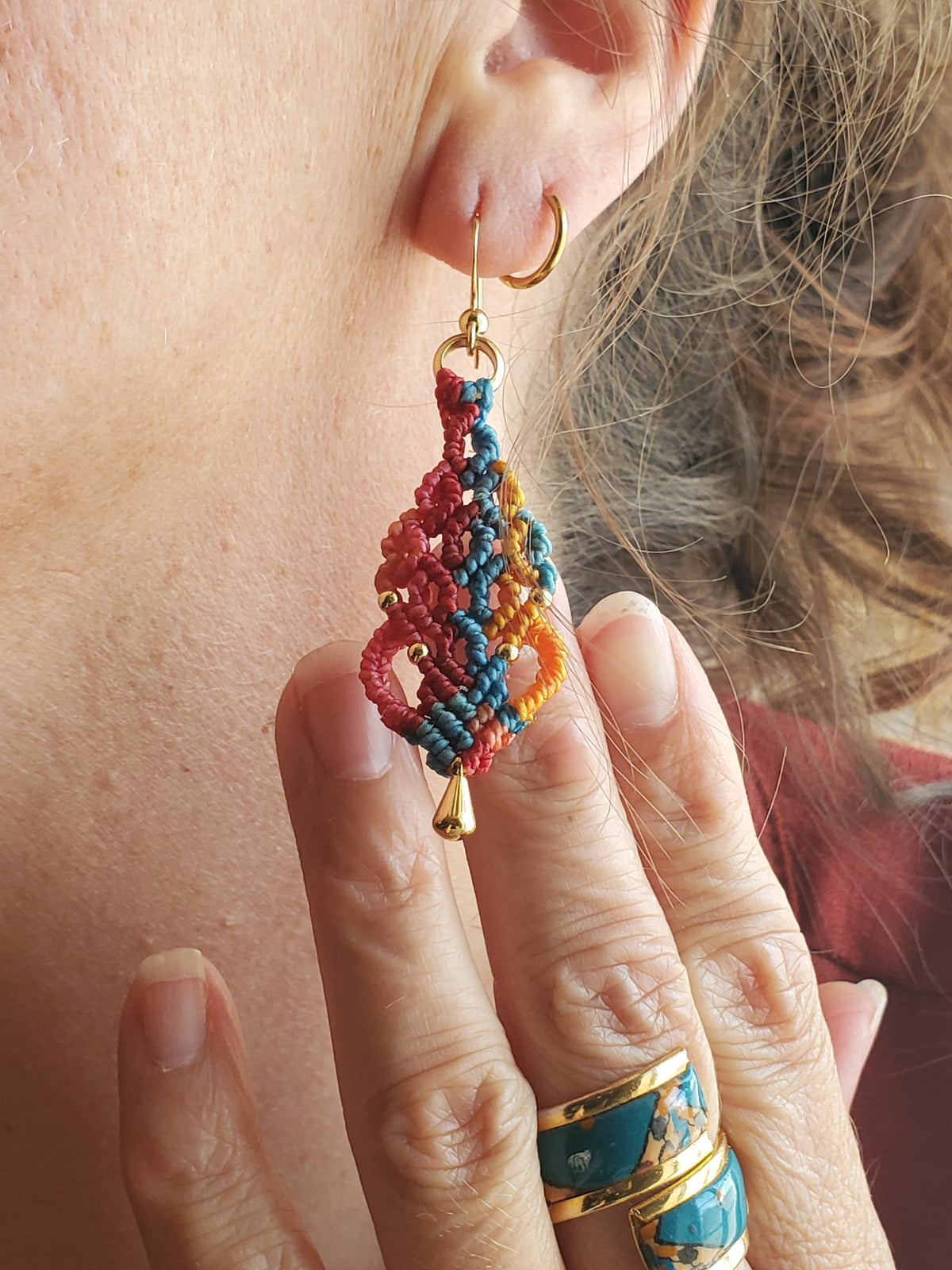 "Collection Surf🌈"  Boucles d’oreilles