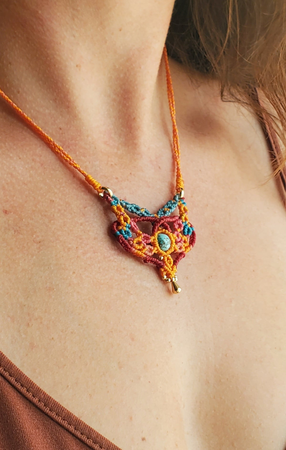 "Collection Surf🌈"  Collier - pièce unique
