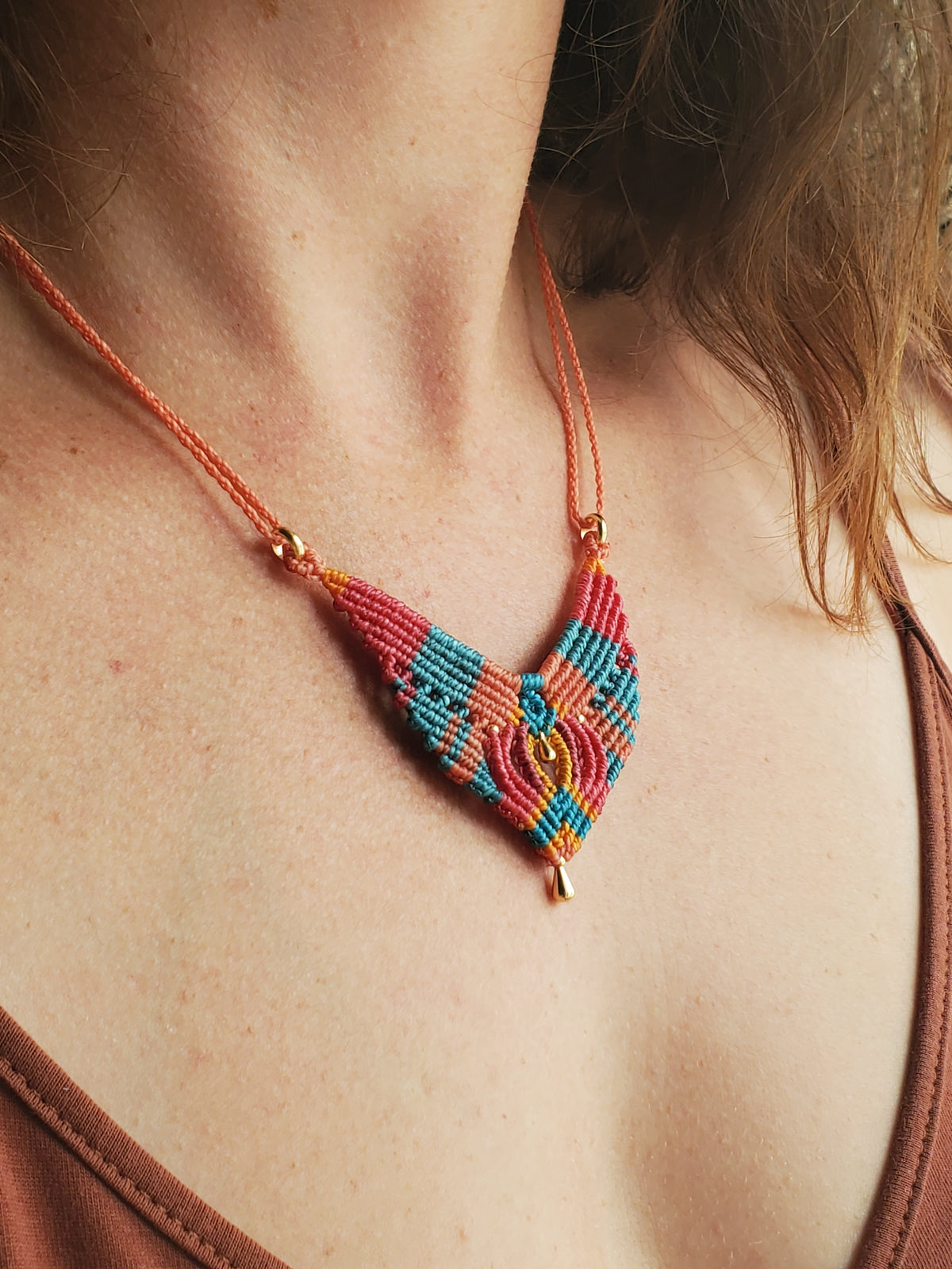 "Collection Surf🌈"  Collier - pièce unique