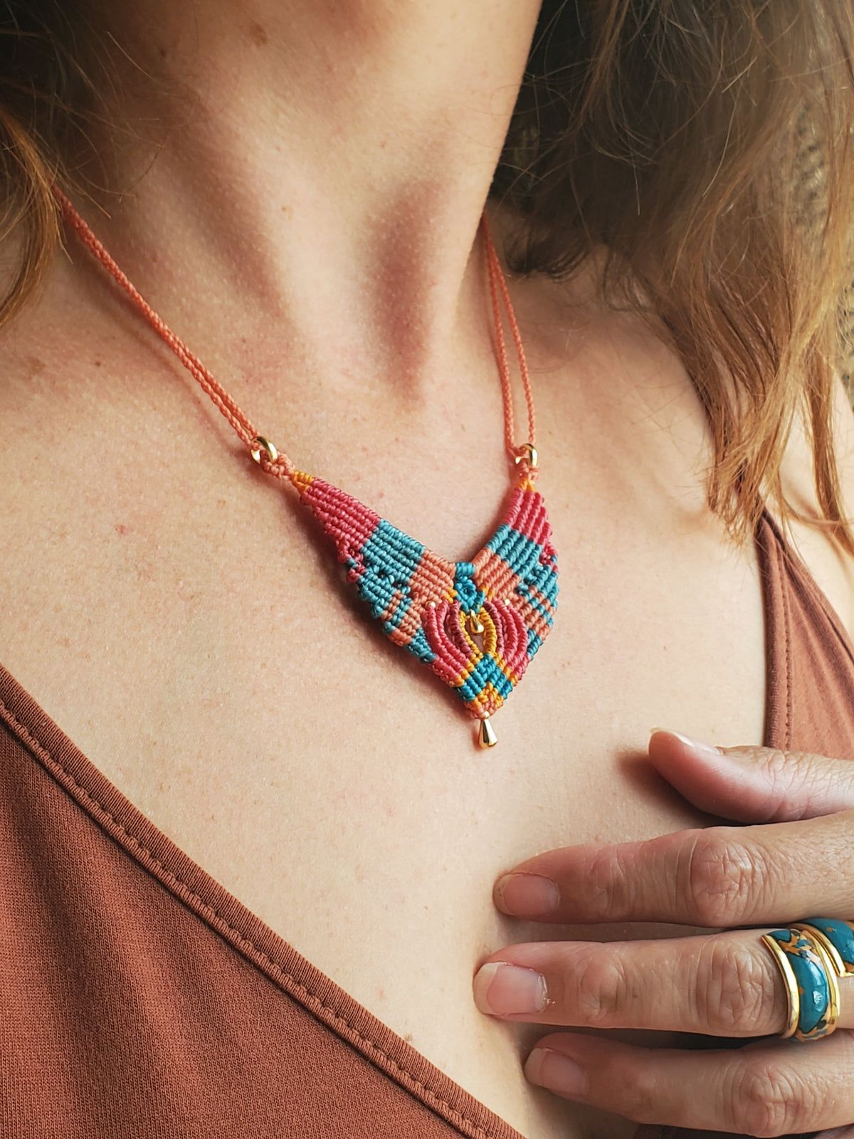 "Collection Surf🌈"  Collier - pièce unique