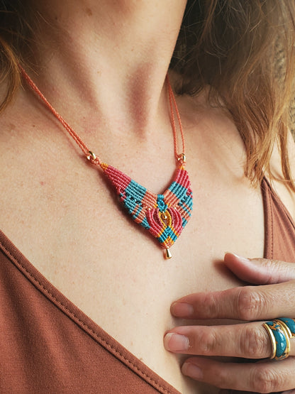 "Collection Surf🌈"  Collier - pièce unique