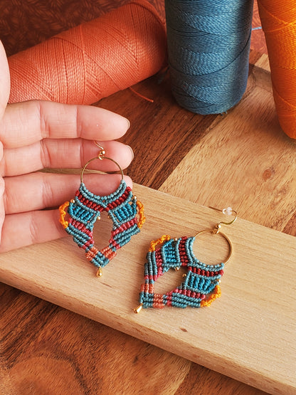 "Collection Surf🌈"  Boucles d’oreilles - pièce unique