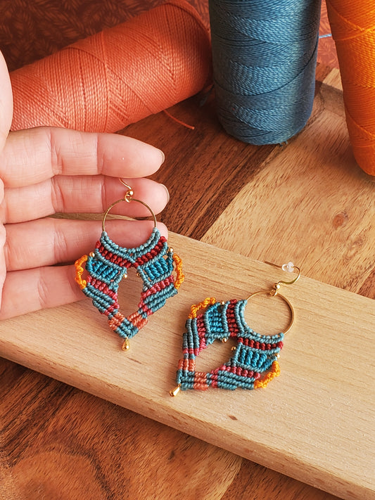 "Collection Surf🌈"  Boucles d’oreilles - pièce unique