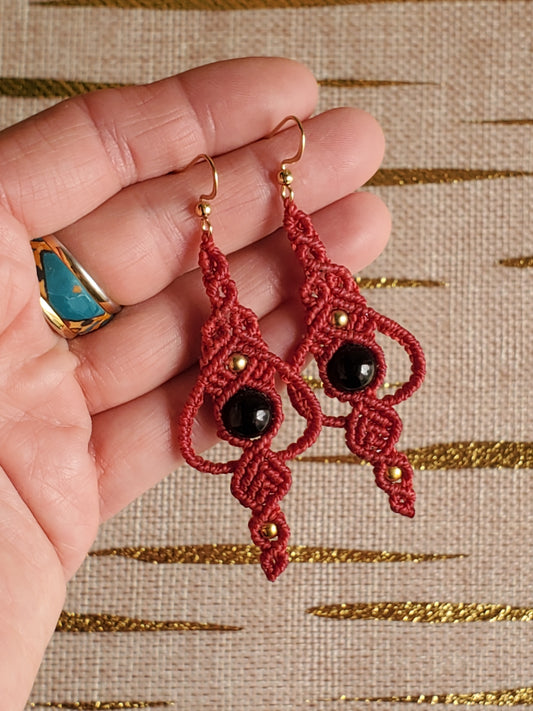 Collection Héritage 🌿 — Boucles d’oreilles - pièce unique