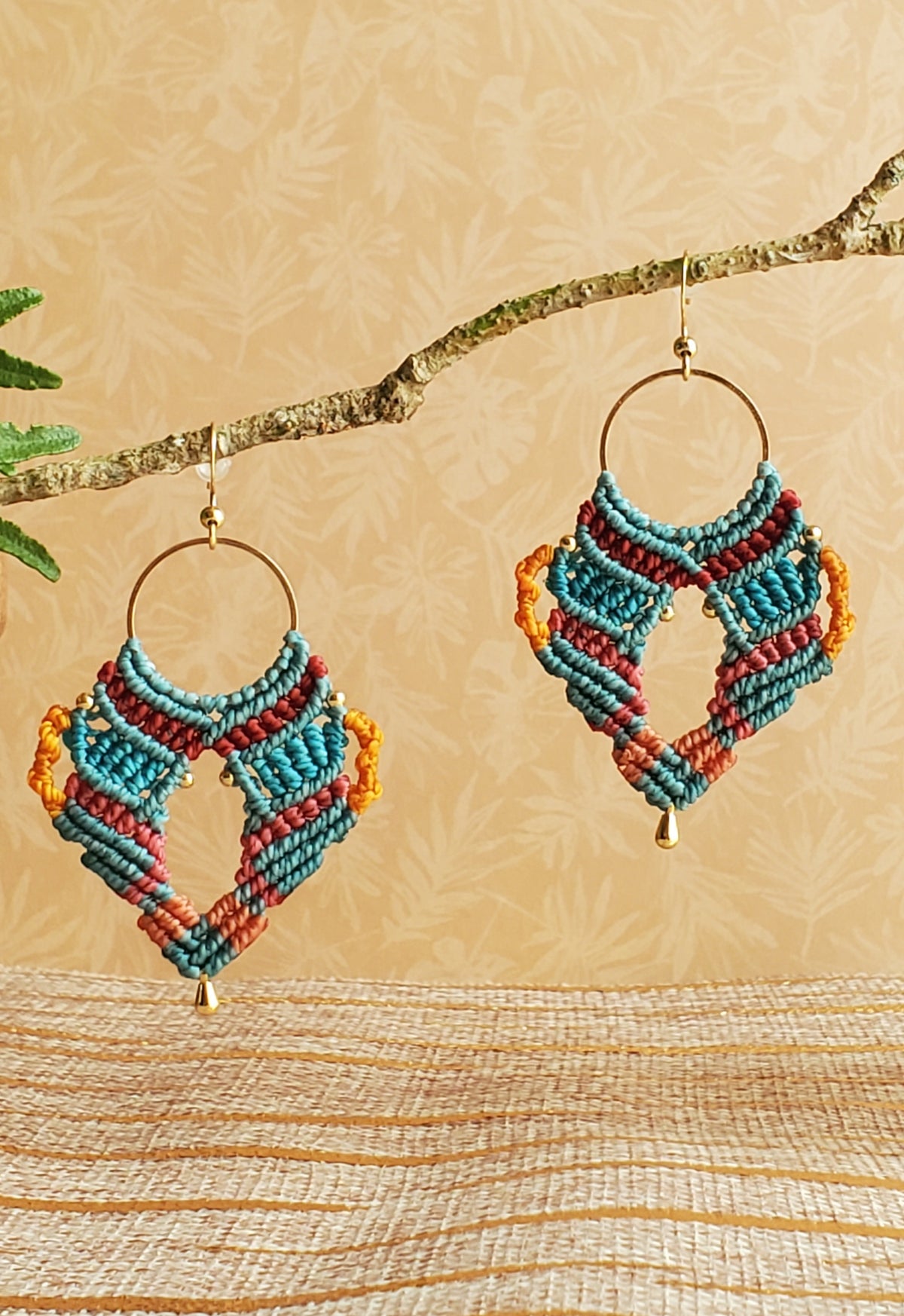 "Collection Surf🌈"  Boucles d’oreilles - pièce unique
