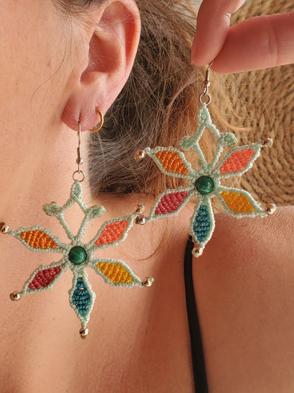 Collection Héritage 🌿 — Boucles d’oreilles pièce - unique