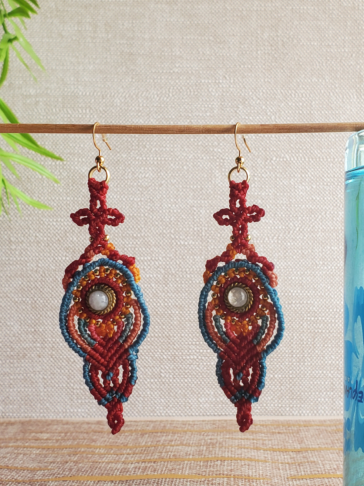 "Collection Surf🌈"  Boucles d’oreilles - piece unique d’exception