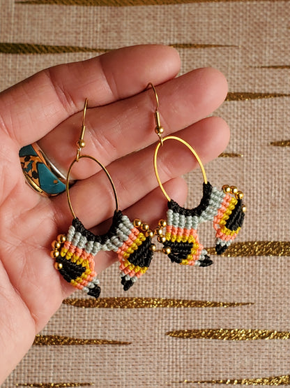 "Collection Héritage🌿" Boucles d’oreilles pièce unique