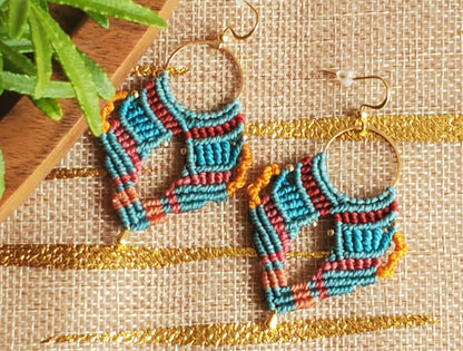 "Collection Surf🌈"  Boucles d’oreilles - pièce unique
