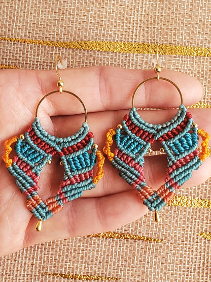 "Collection Surf🌈"  Boucles d’oreilles - pièce unique