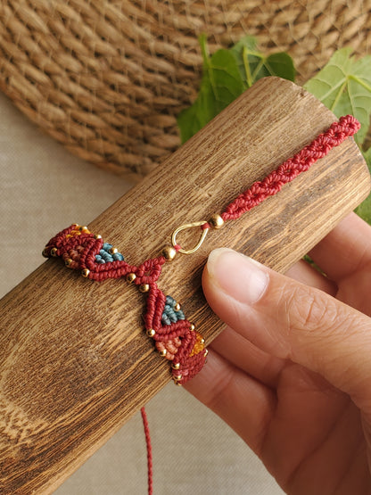 "Collection Surf🌈"  Bracelets bague - pièce unique