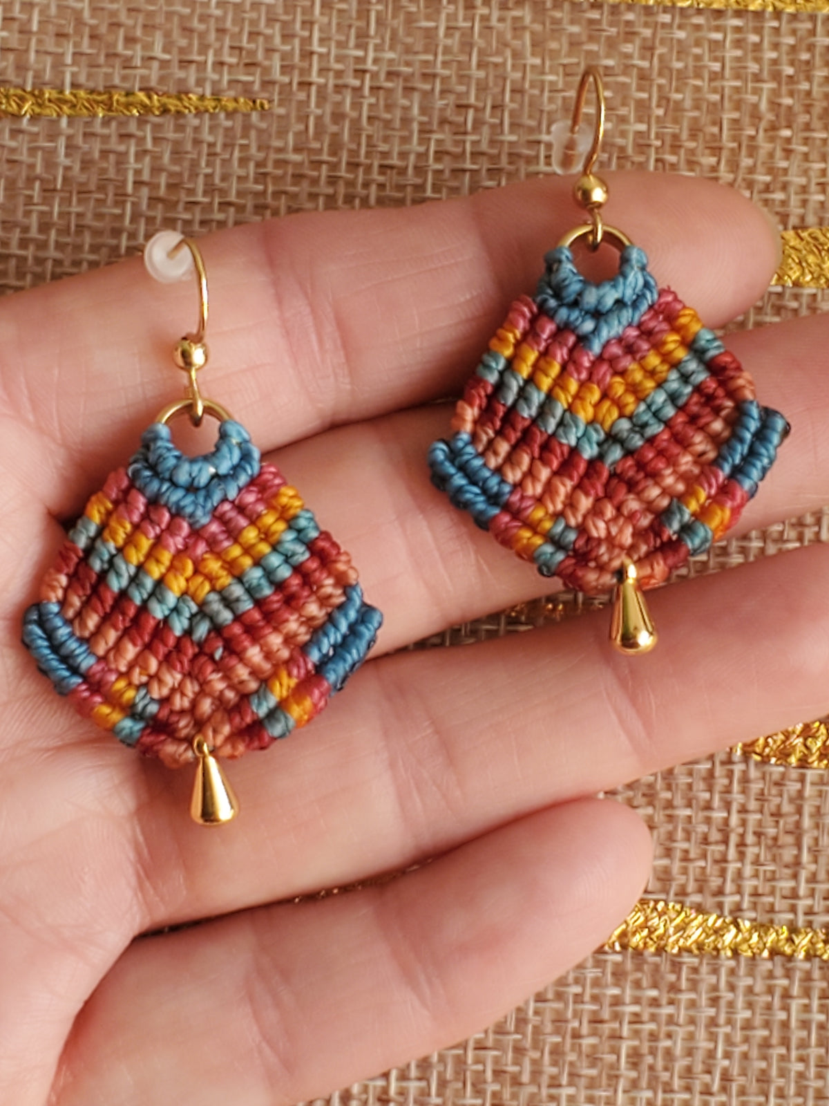 "Collection Surf🌈"  Boucles d’oreilles - intemporelle