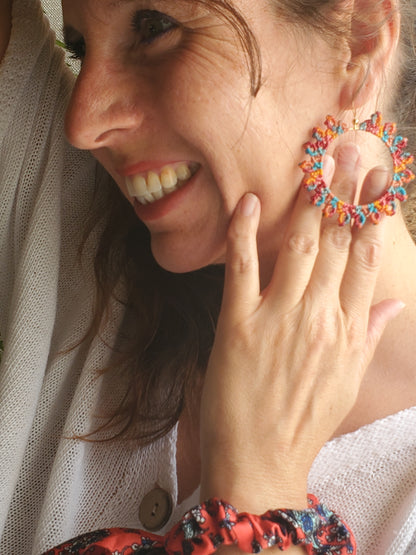 "Collection Surf🌈"  Boucles d’oreilles - intemporelle