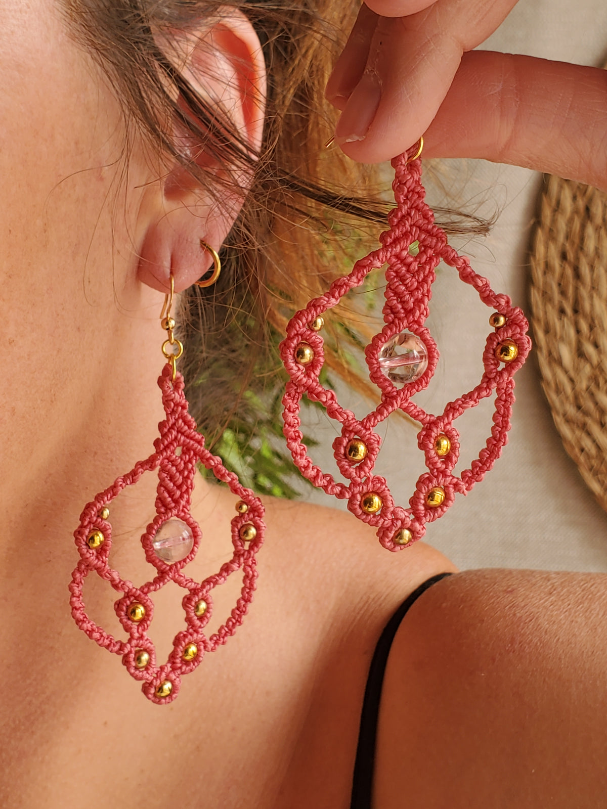 Collection Héritage 🌿 — Boucles d’oreilles - pièce unique