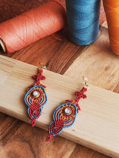"Collection Surf🌈"  Boucles d’oreilles - piece unique d’exception