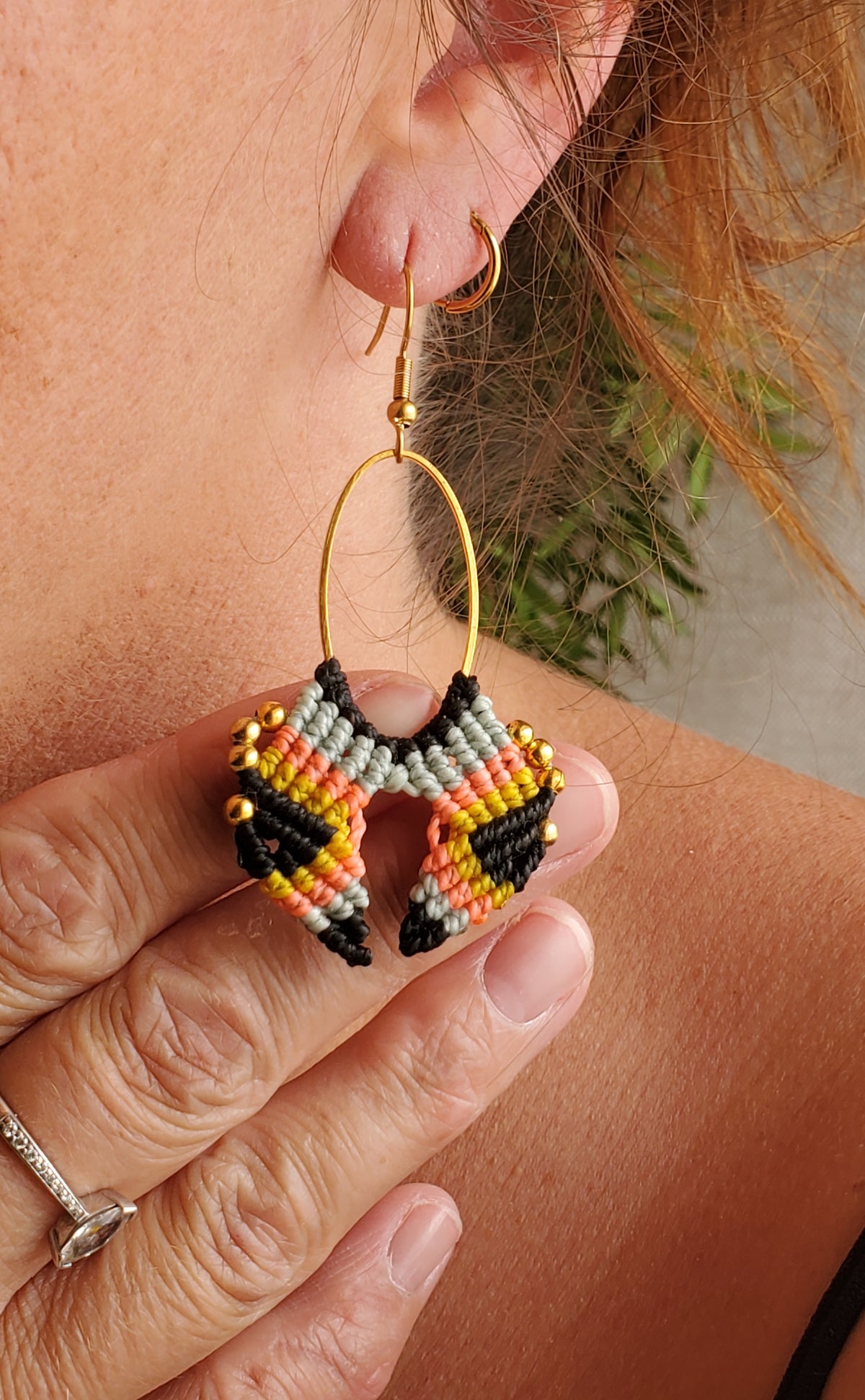 "Collection Héritage🌿" Boucles d’oreilles pièce unique