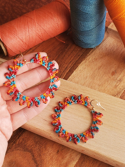 "Collection Surf🌈"  Boucles d’oreilles - intemporelle