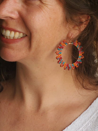 "Collection Surf🌈"  Boucles d’oreilles - intemporelle