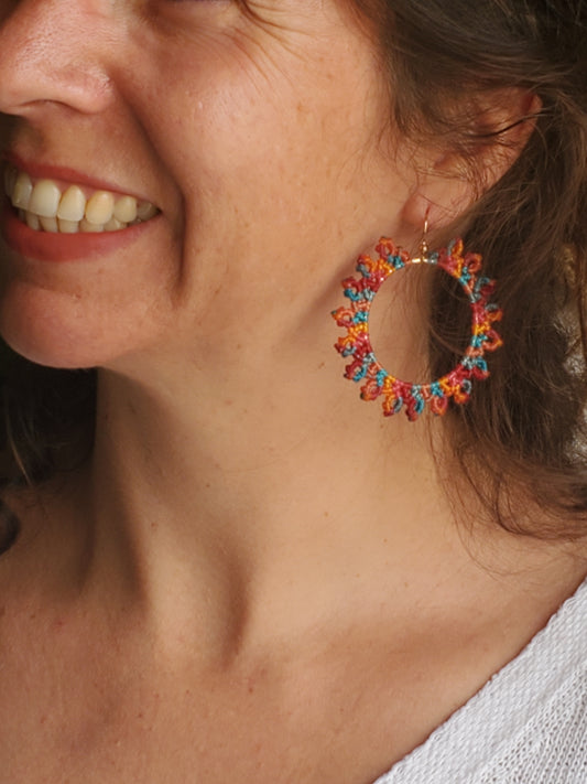 "Collection Surf🌈"  Boucles d’oreilles - intemporelle