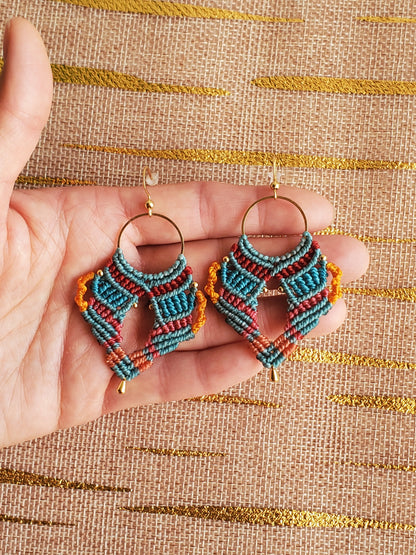 "Collection Surf🌈"  Boucles d’oreilles - pièce unique