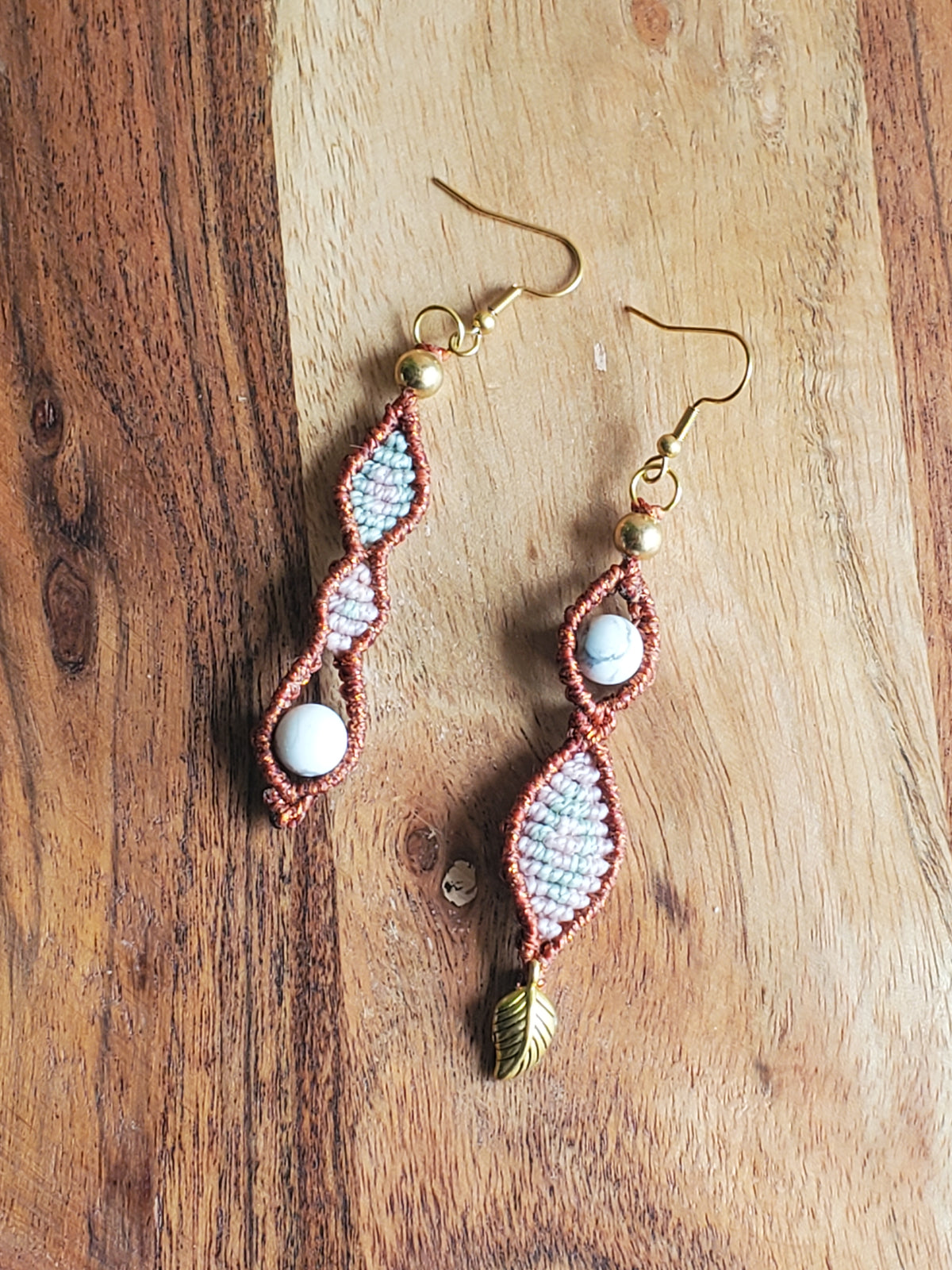 "Collection Héritage🌿" Boucles d'oreilles pièce unique