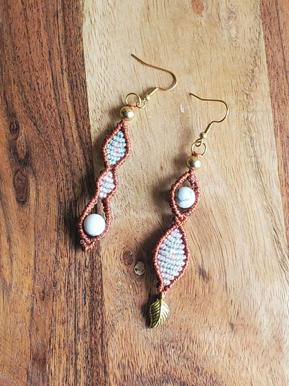 "Collection Héritage🌿" Boucles d'oreilles pièce unique