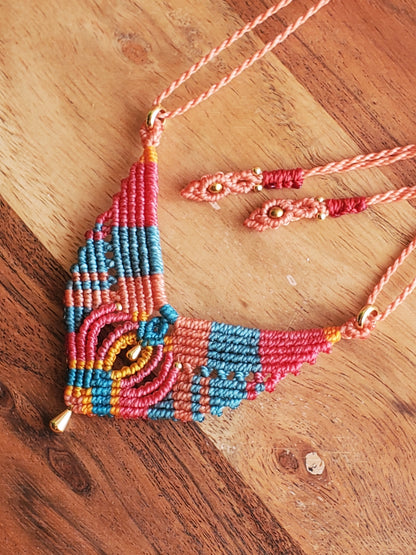 "Collection Surf🌈"  Collier - pièce unique