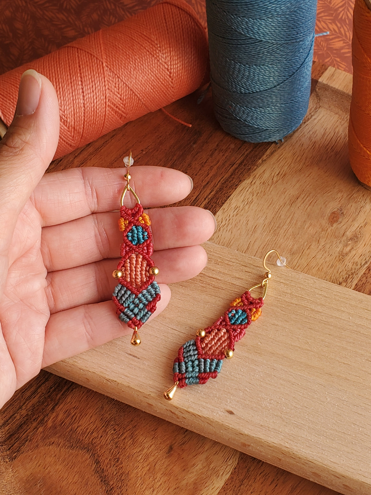 "Collection Surf🌈"  Boucles d’oreilles - pièce unique