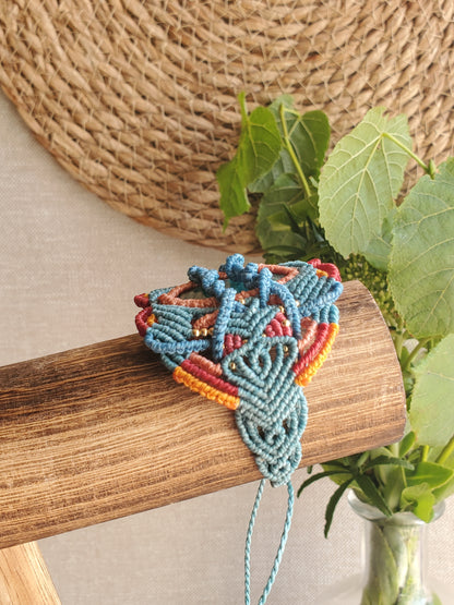 "Collection Surf🌈"  Manchette - " Amazonite" piece unique d’exception