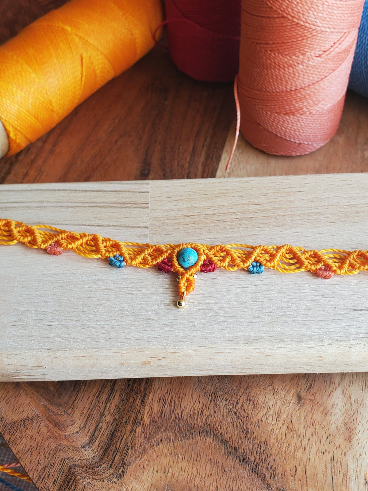 "Collection Surf🌈"  Collier ras-de-cou "Choker"- piece unique