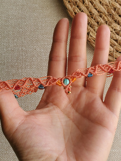 "Collection Surf🌈"  Collier ras-de-cou "Choker"- piece unique