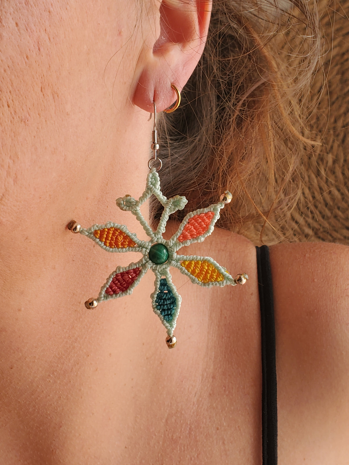 Collection Héritage 🌿 — Boucles d’oreilles pièce - unique