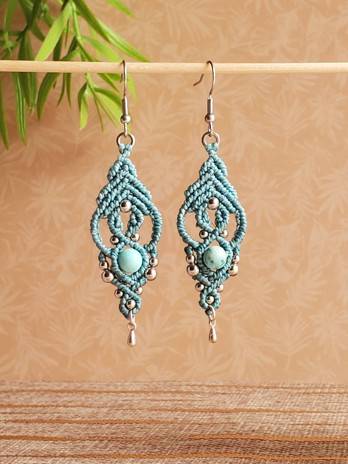 Collection Héritage 🌿 — Boucles d’oreilles - pièce unique