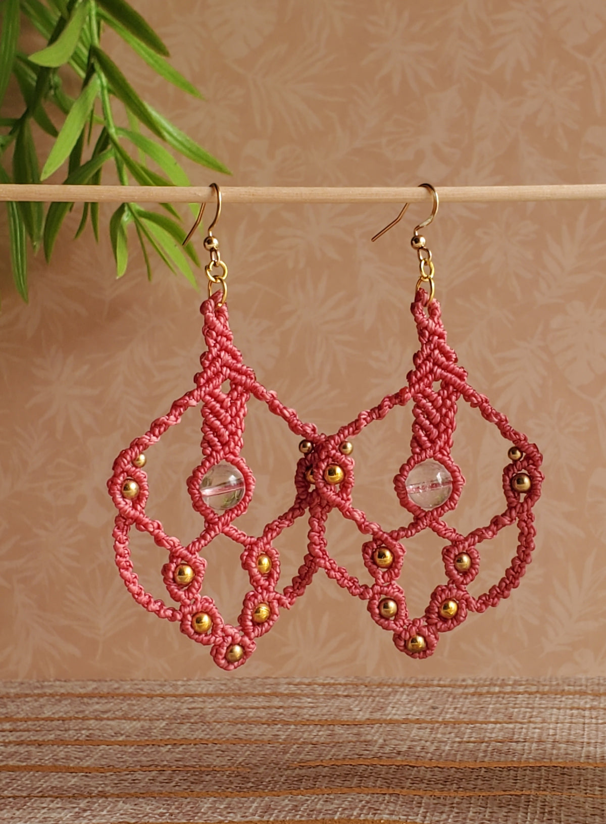 Collection Héritage 🌿 — Boucles d’oreilles - pièce unique